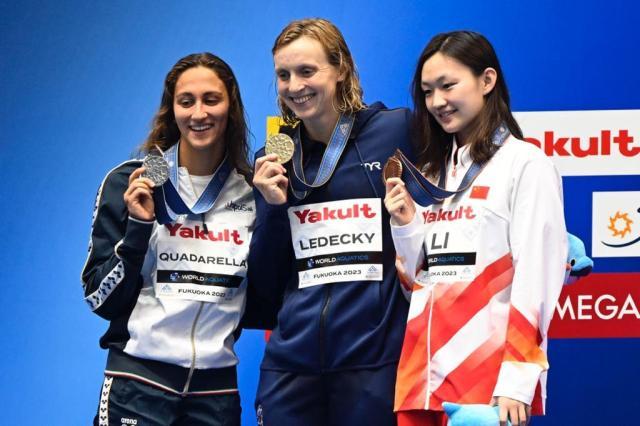 世锦赛Day3：李冰洁摘铜 覃海洋破50蛙亚洲纪录