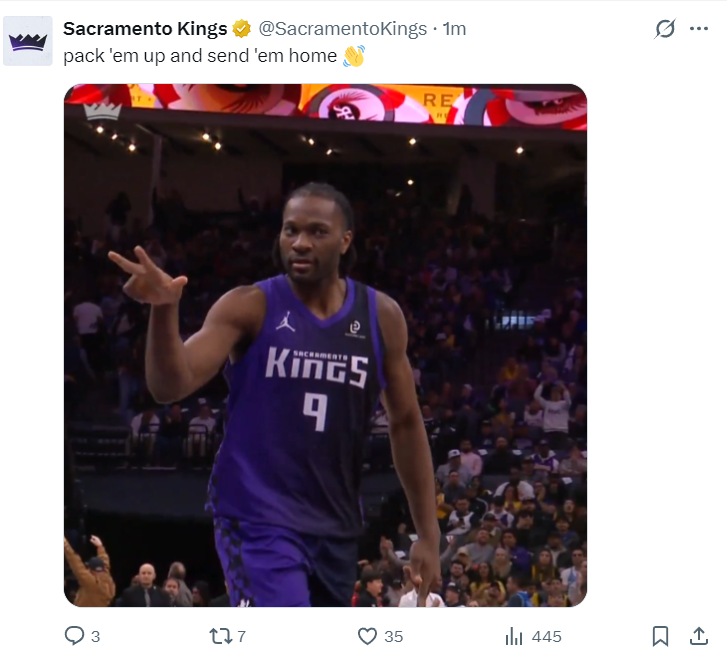 湖人两旧将扎心佩林卡！威少22+7+5+4三分 蒙克26+8+7三分